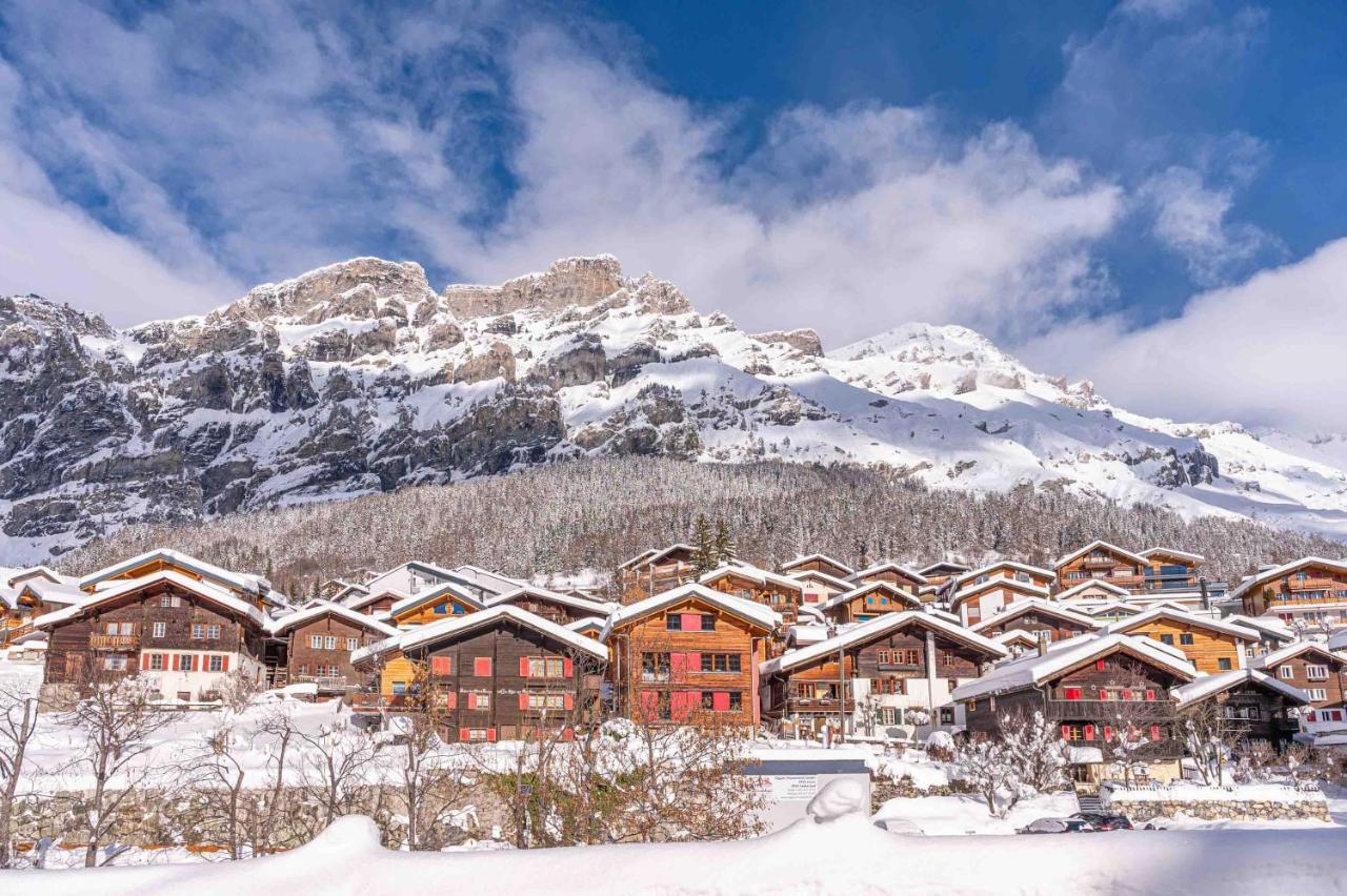 Touristen-Chalet Leukerbad Exterior foto